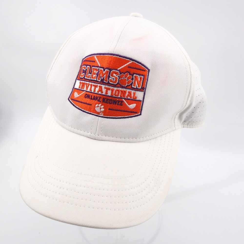 Nike Legacy91 Clemson Invitational Golf Hat White OSFM Unisex OSFM